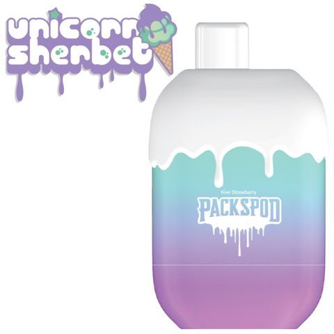 PACKSPOD - Unicorn Sherbert - 5000 Puffs