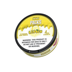 Wish x PACKS Nicotine Pouches